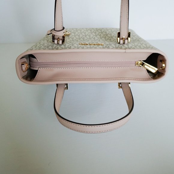 Michael Kors JST XS Tote Shoulder Bag MK Vanilla - Picture 6 of 10